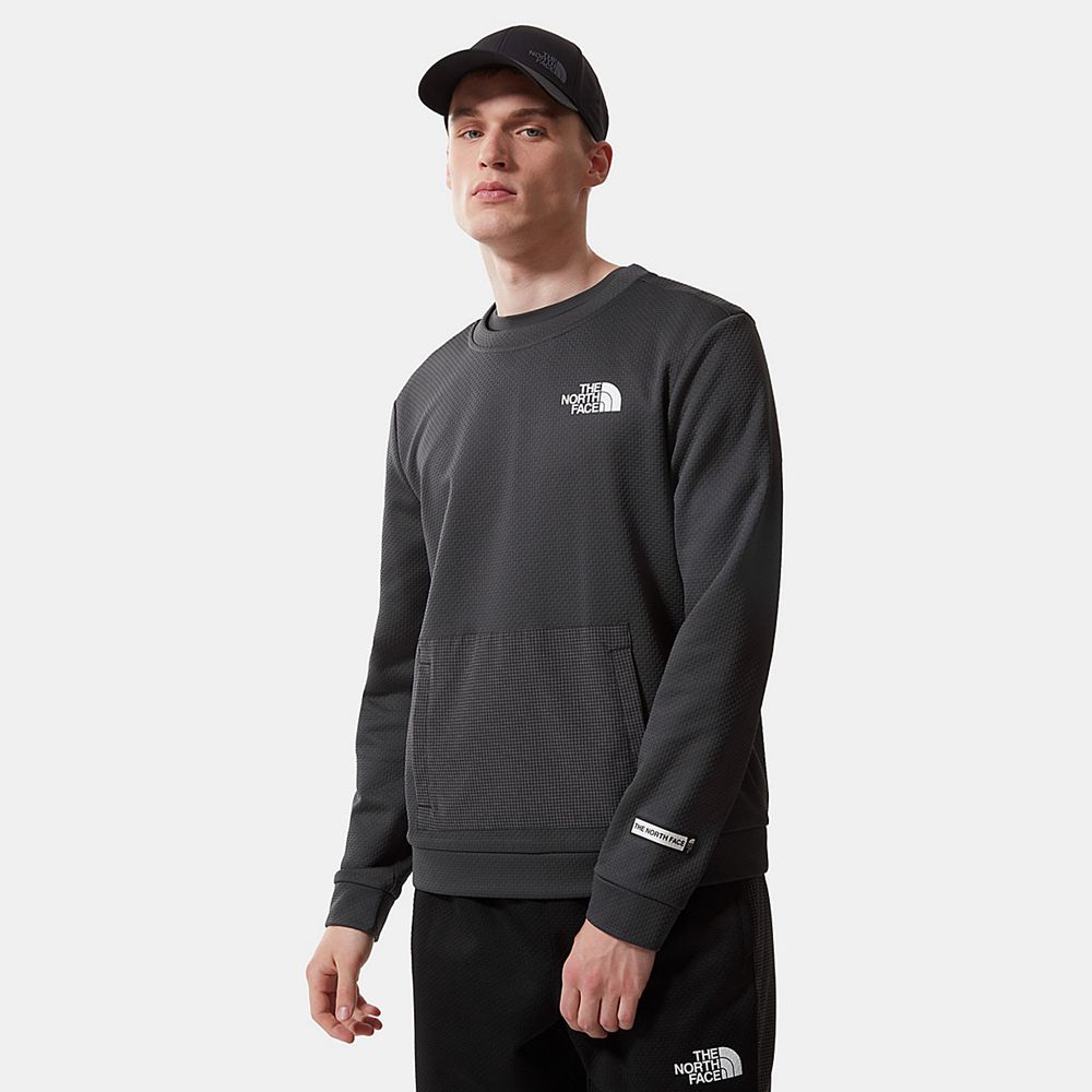 The North Face Sweater Mens Australia - The North Face Mountain Athletics Grey Hiking (ROQ-264193)